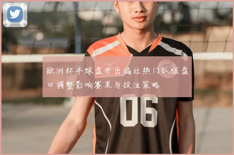 欧洲杯半球盘开出偏让热门队伍盘口调整影响赛果与投注策略